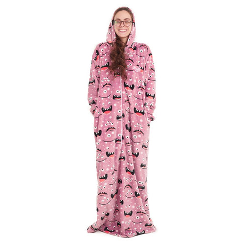 Snuggs Wearable Blanket Monk Cashmere monster